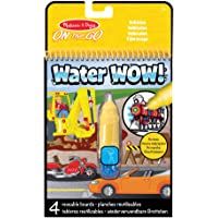 Melissa &amp- Doug- Water Wow Hehículos Bloc Revelador para Colorear con Agua- Multicolor (15375)